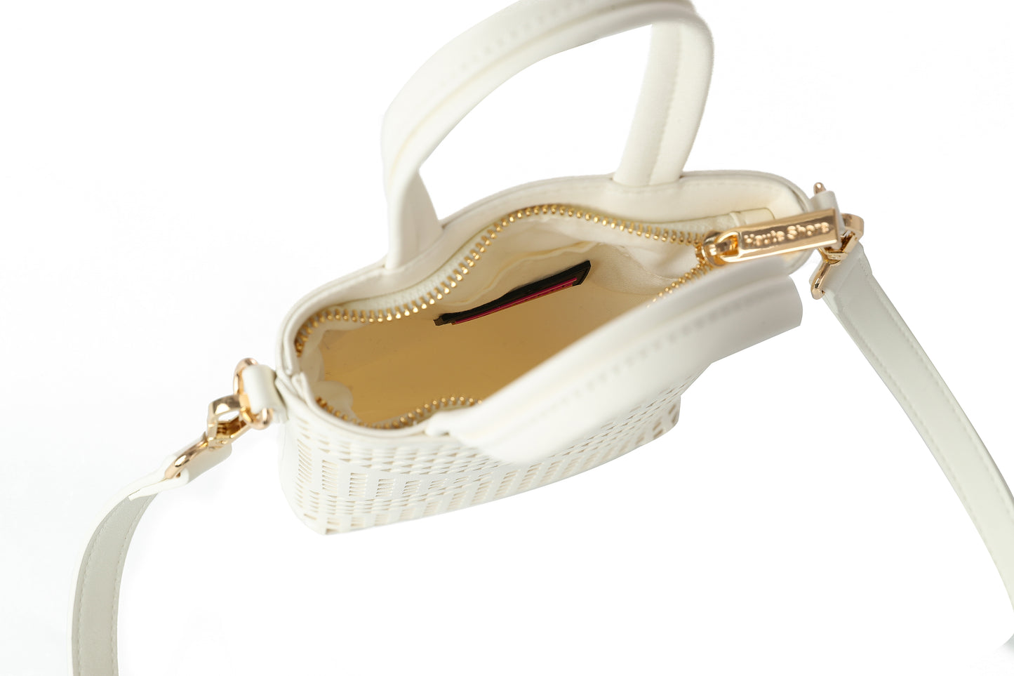 Mila Ivory Phone Crossbody Bag