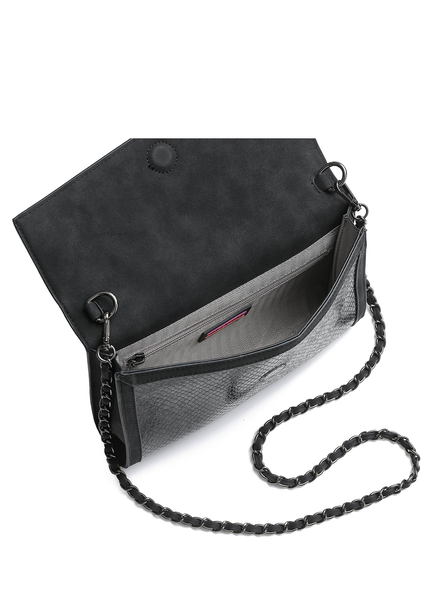 Beth Black Python Clutch PRE-ORDER SHIPS 9/15