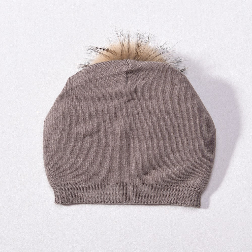 Brooklyn Beanie Taupe/Natural