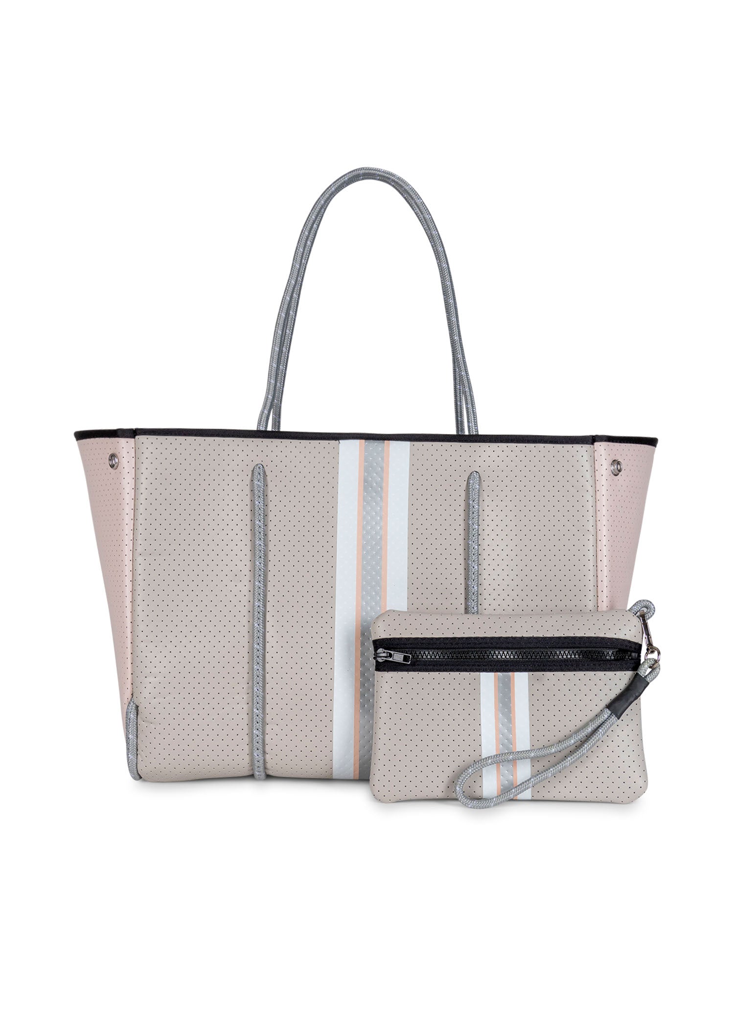greyson shell neoprene tote