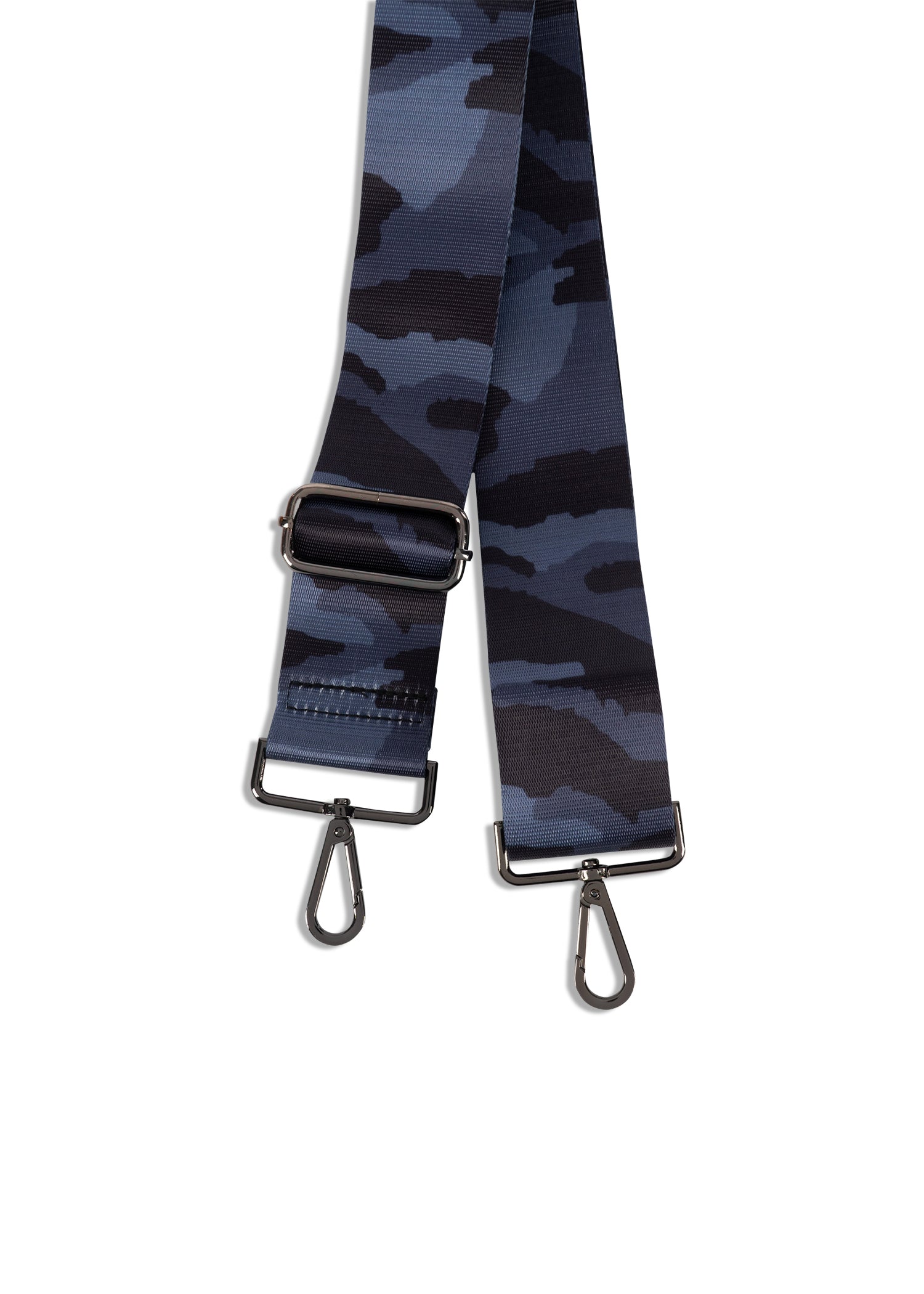 navy camo handbag strap