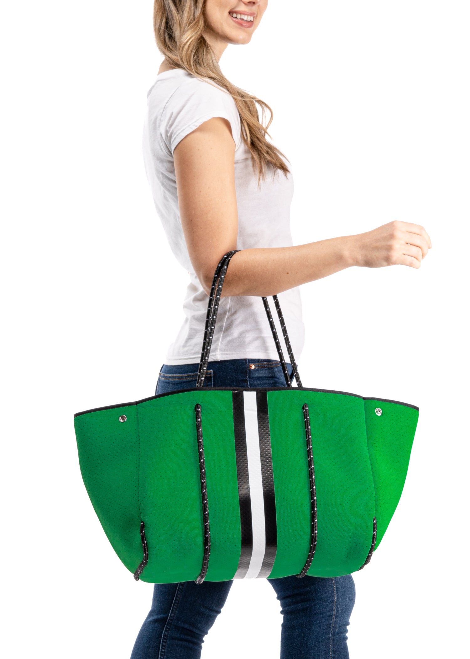 greyson mint neoprene tote