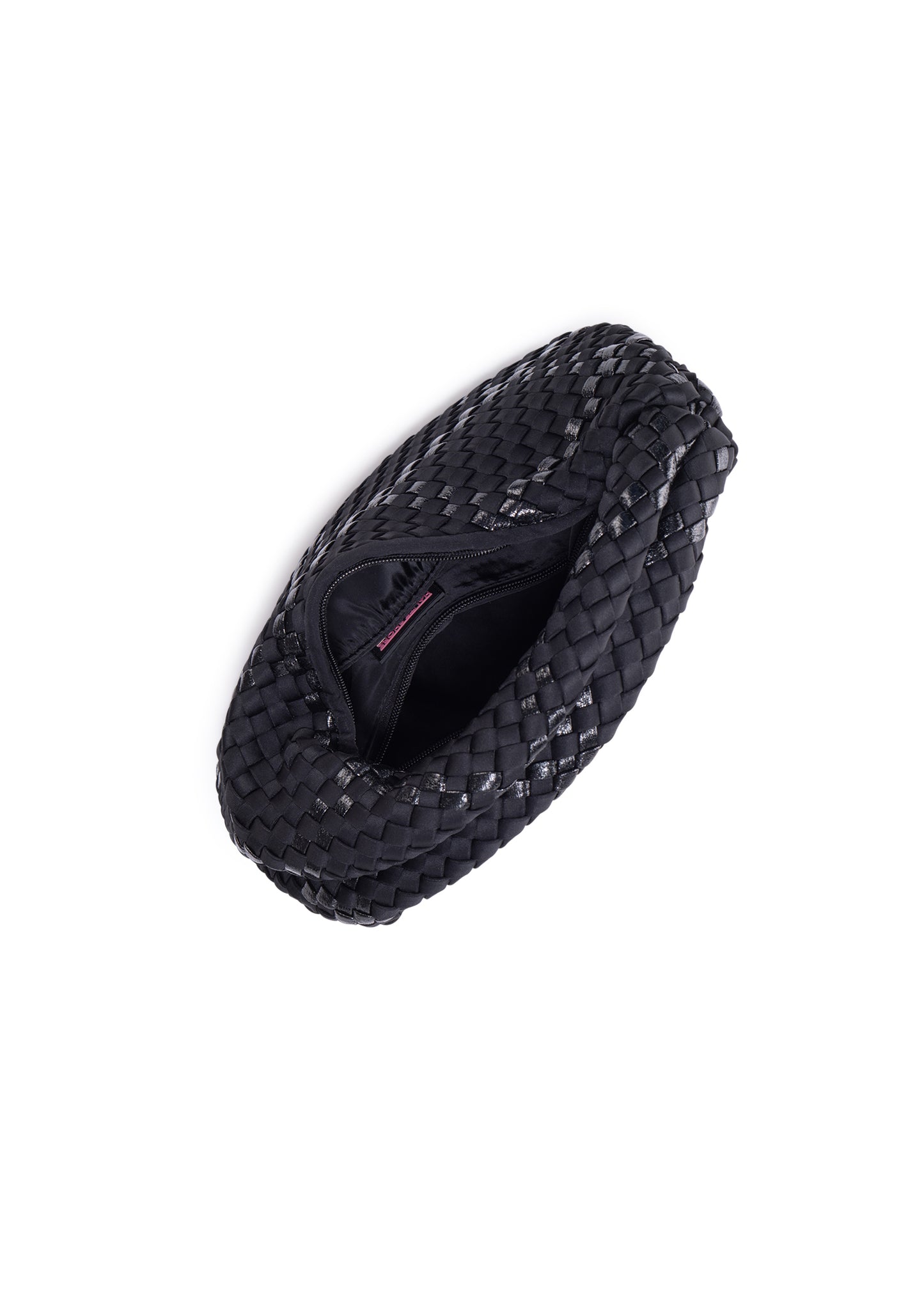 Carrie Noir Mini Woven Hobo - FINAL SALE