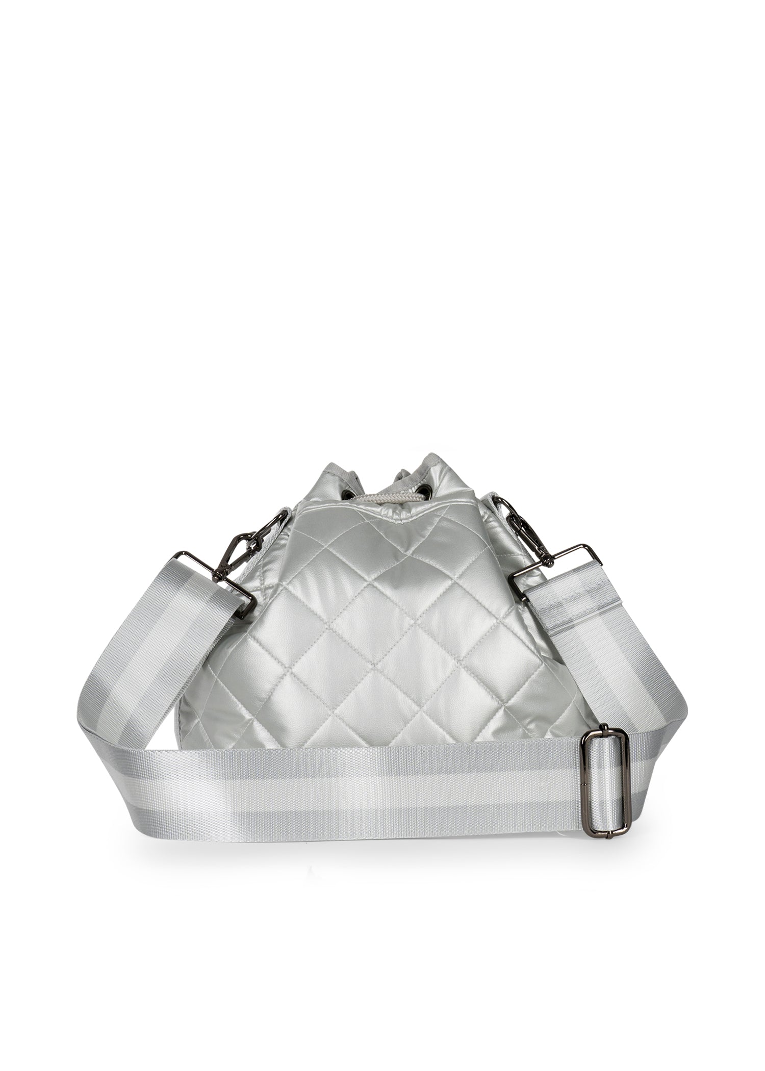 lindsey vapor puffer bucket bag