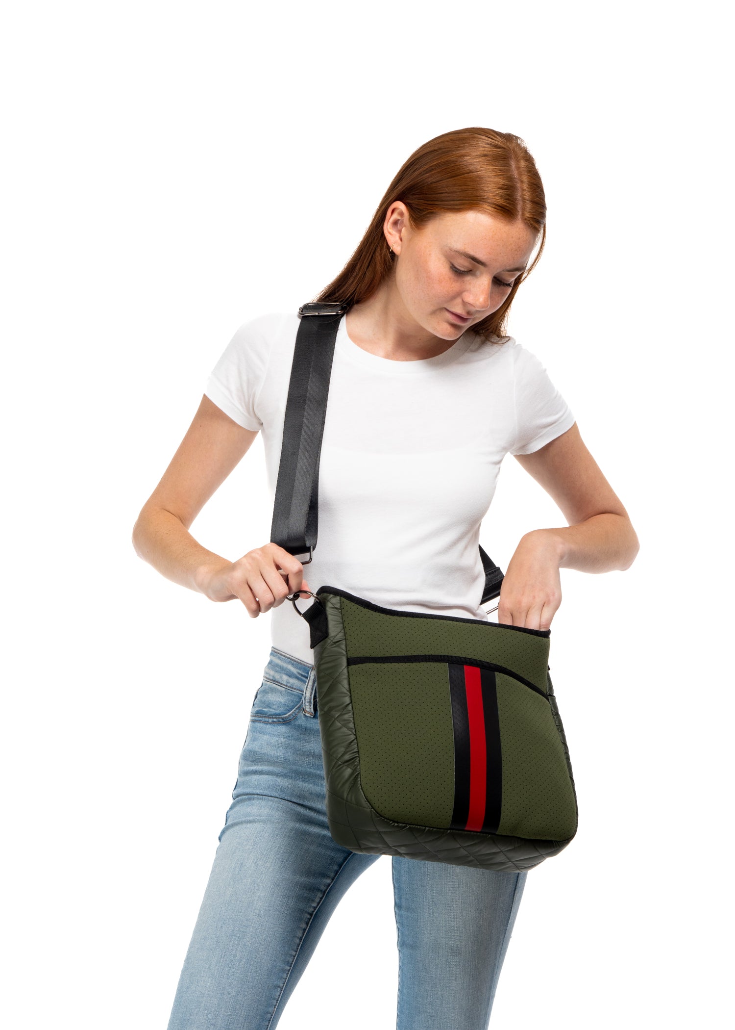 Blake Avenue Neoprene Crossbody Bag