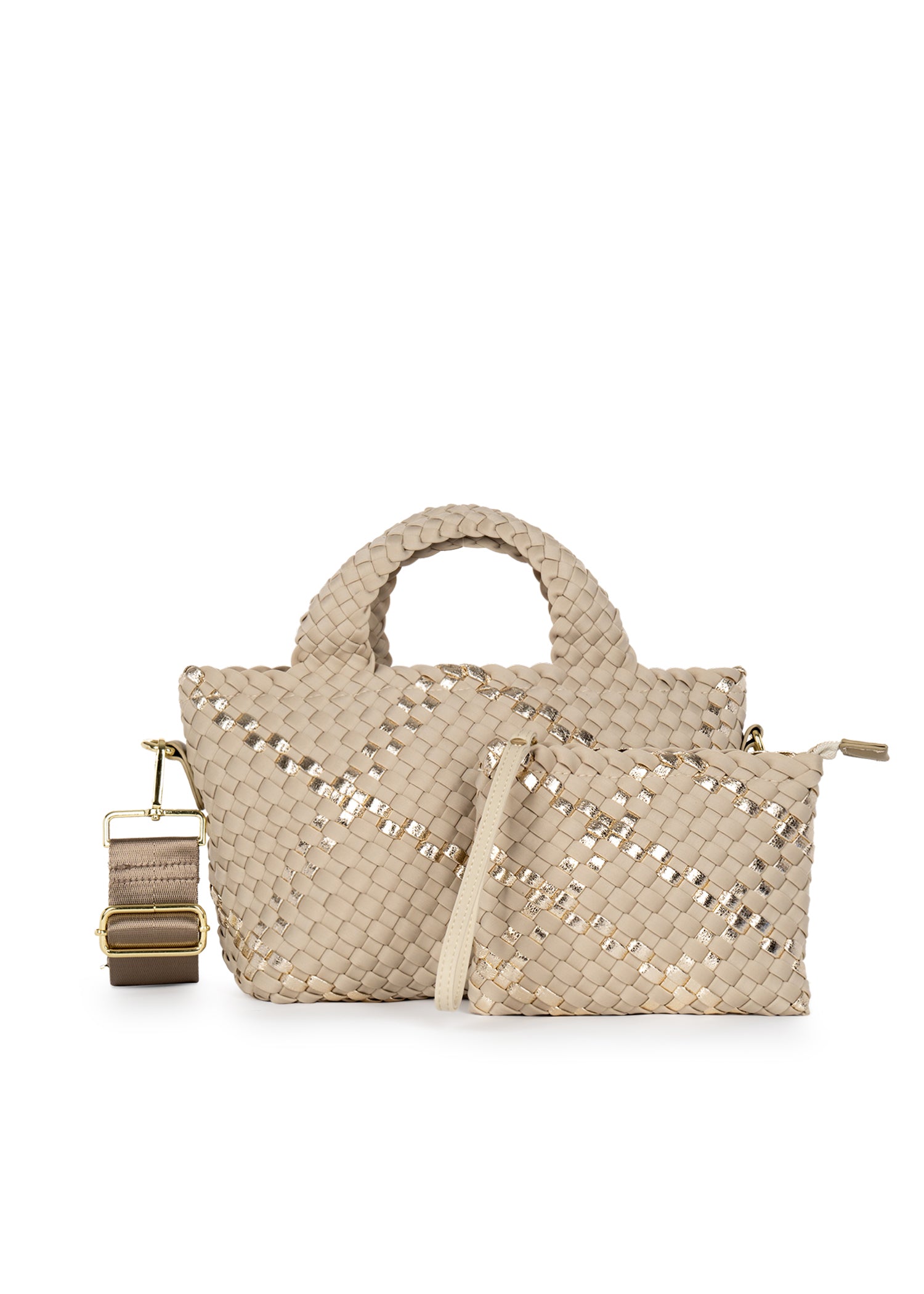 Mark Buff Woven Tote