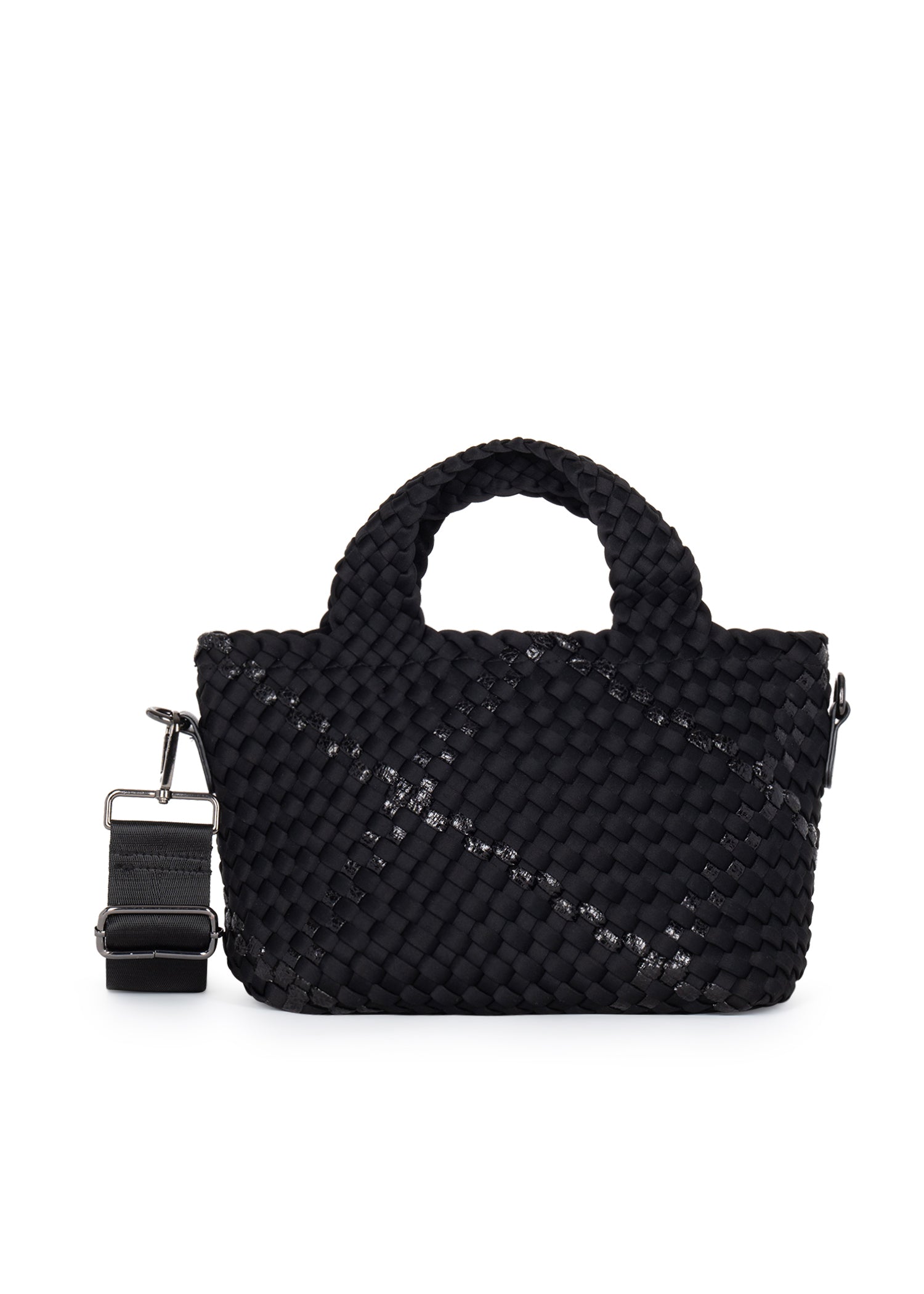 Mark Noir Woven Mini Tote