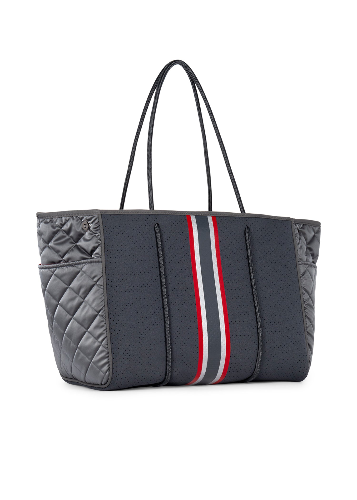 Greyson Shadow Neoprene Tote with Monogram