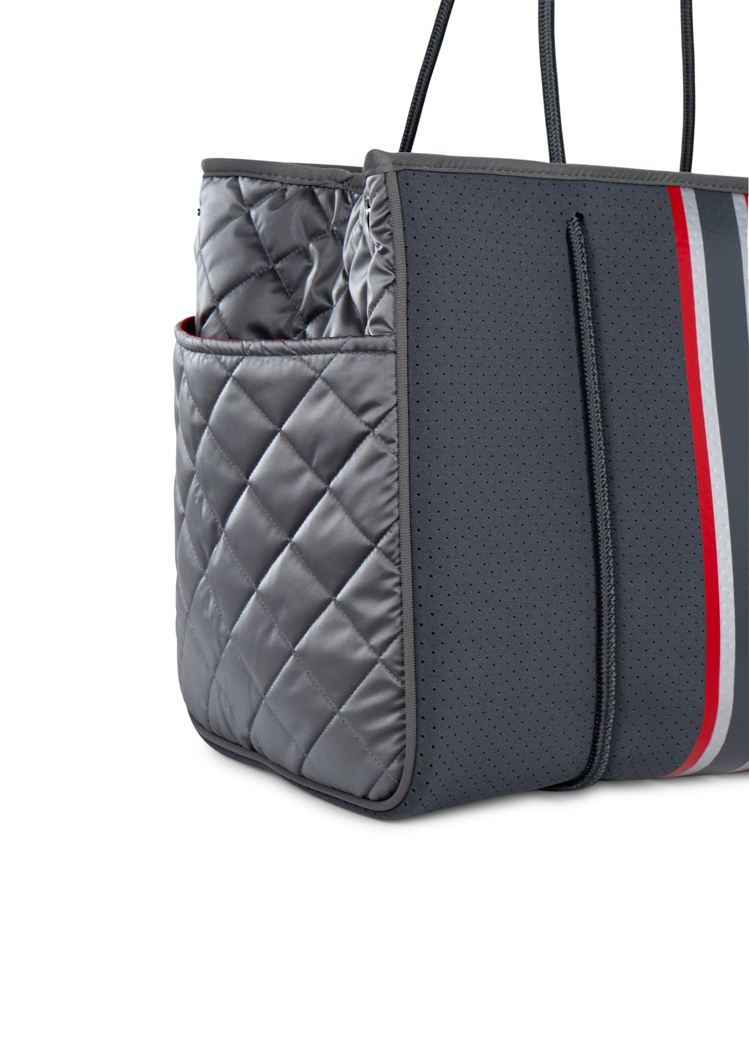 Greyson Shadow Neoprene Tote with Monogram