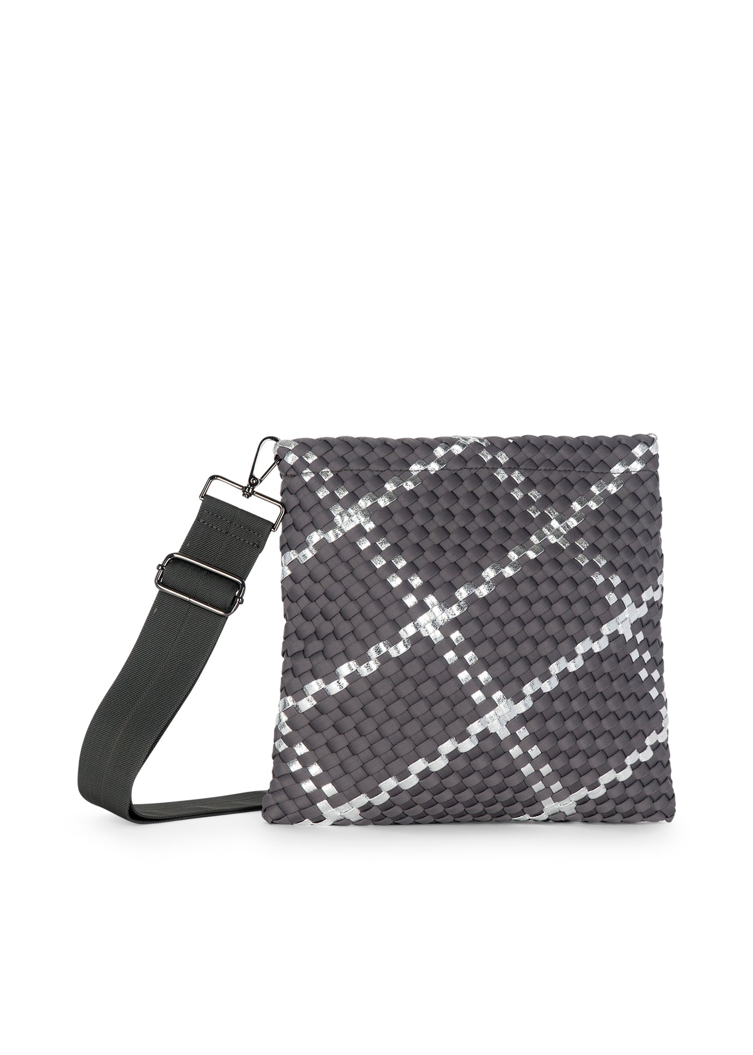 Val Shadow Convertible Woven Crossbody