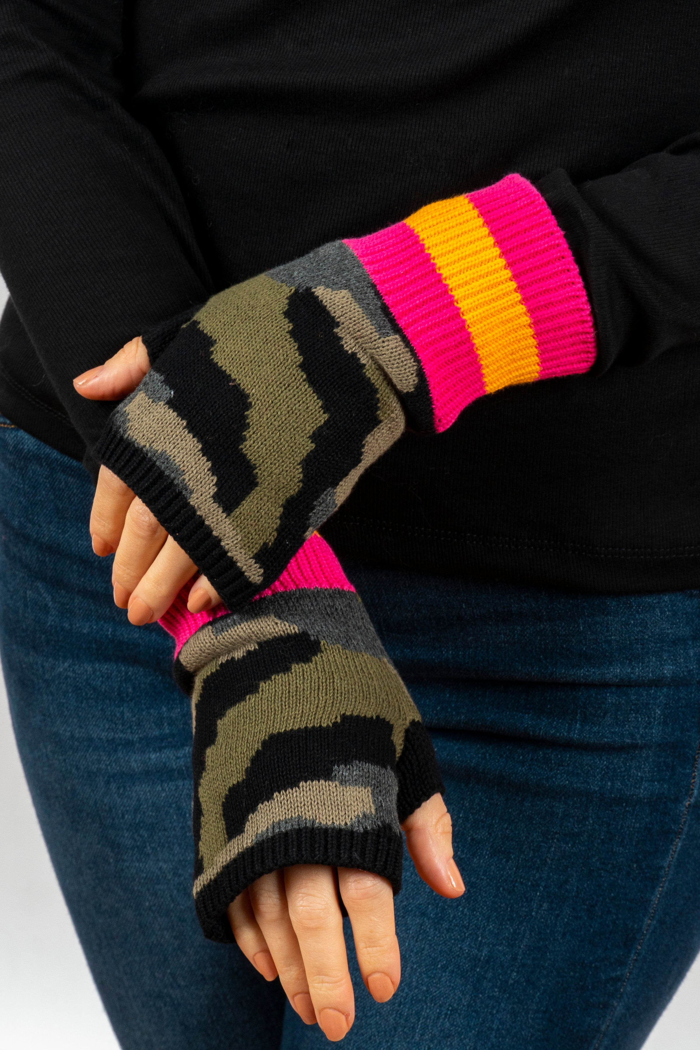 showoff fingerless glove