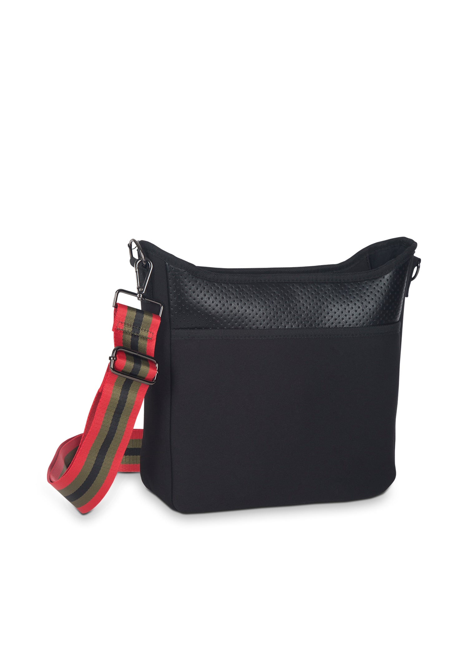 blake noir neoprene crossbody bag
