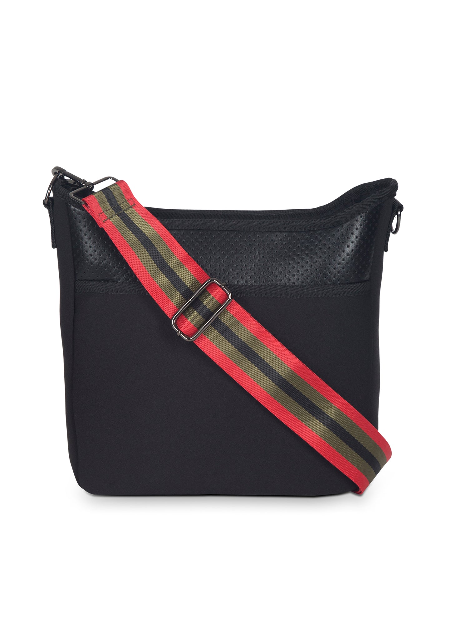 blake noir neoprene crossbody bag