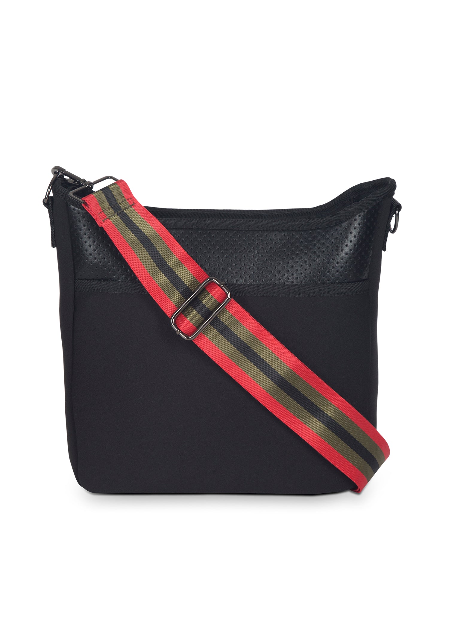 blake noir neoprene crossbody bag