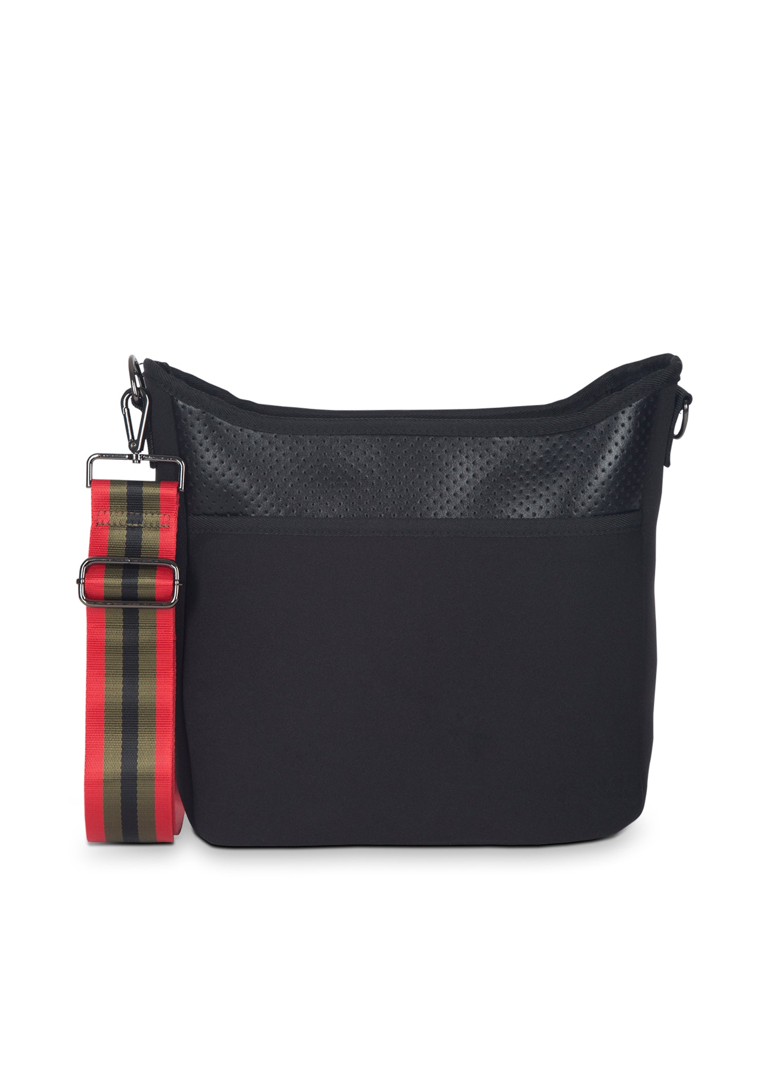 blake noir neoprene crossbody bag