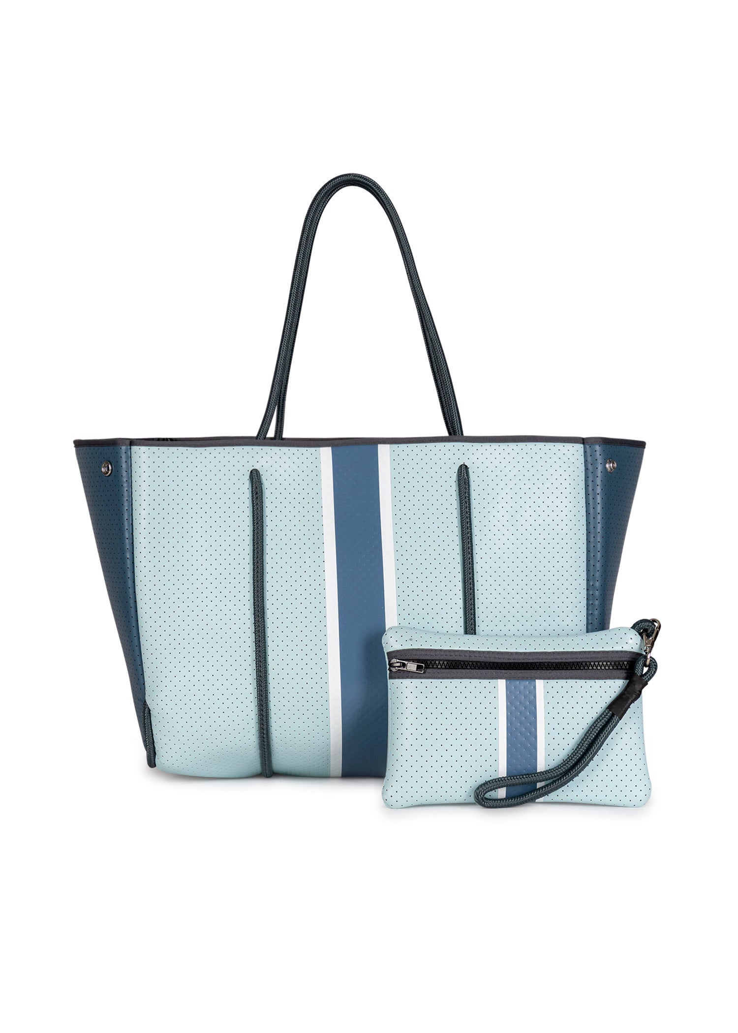 greyson azure neoprene tote