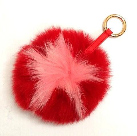 star pom pom red/light pink