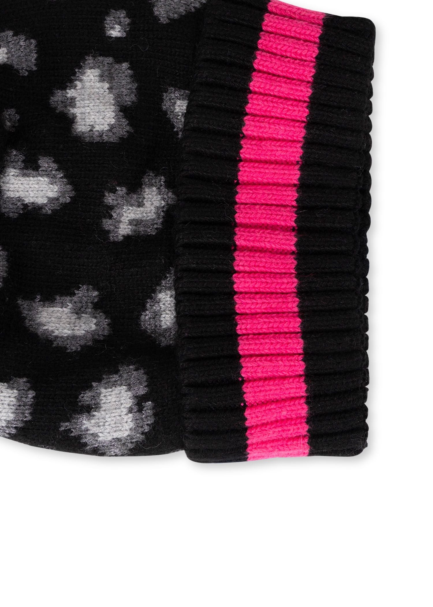 babe pom pom hat black