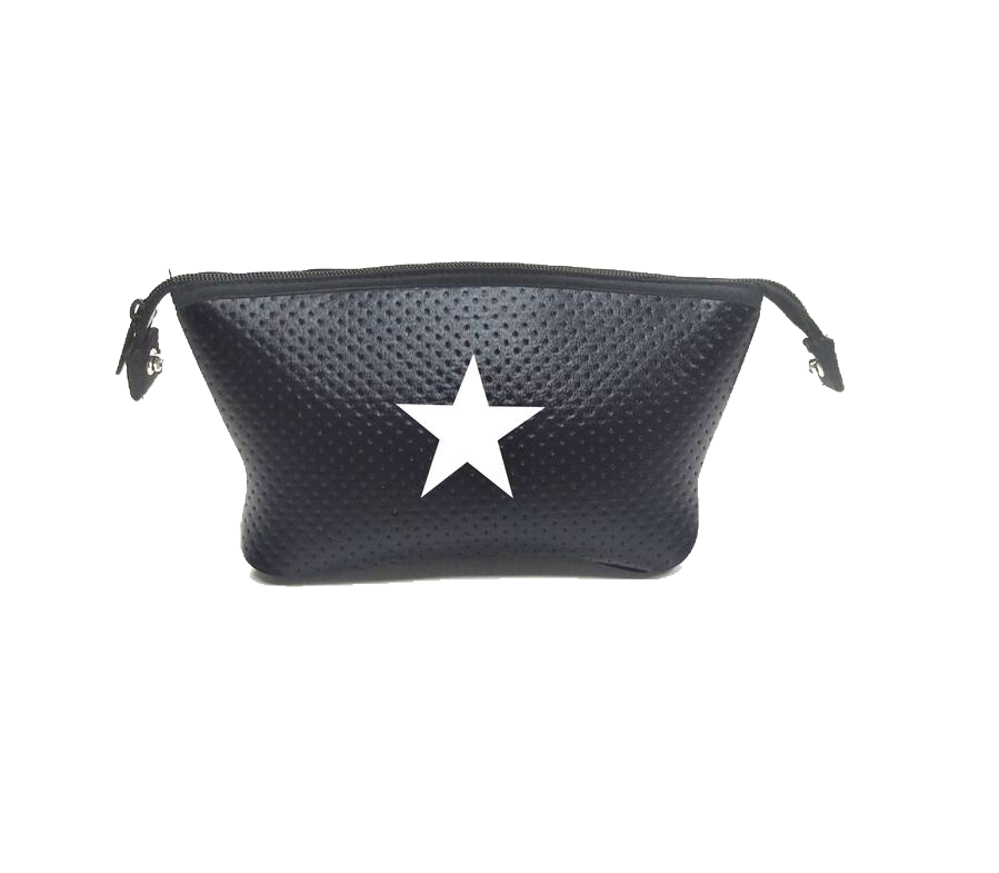 erin black coated white star